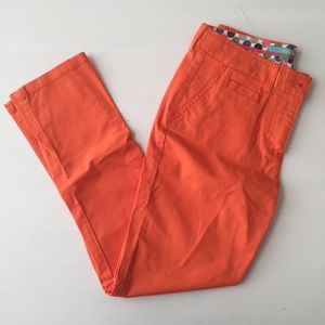 NWOT Boden orange pants